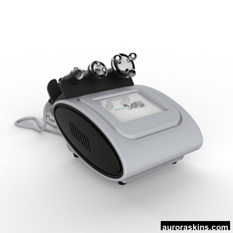 Aurora Skins Newest 360 Degree Roller Radio Frequency Skin Care Beauty Machine Health Body Control Tightening Lifting Salon RF