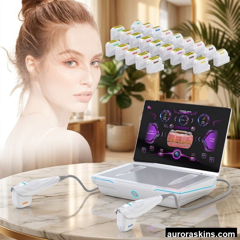 2026 New Double Handle Skin Tightening Instrument SMAS H1fu Facial Lifting Wrinkle Removal Hefu SMAS Beauty Instrument for Salon