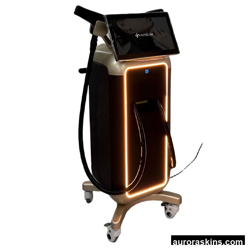 Aurora Skins 3 Wavelengths 755nm 808nm 1064nm Diode Laser Tattoo Pigment Removal Painless Hair Loss Ice Feeling Remove Hair Machine