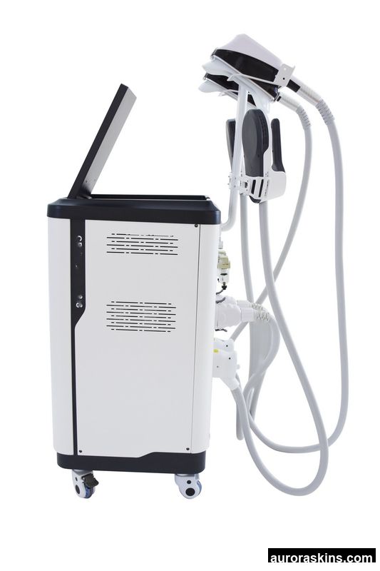 Multi-Functional Aurora Skins Fat Freezing Machine Magnetic Muscle Stimulator with 4 Handles for Fat Reduction Muscle Building