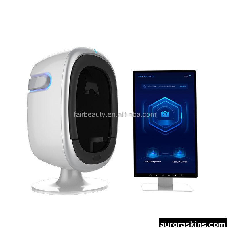 2025 AI New Technology Portable 3D Skin Analyzer Detector Tester Hair Analysis Machine Breast Enlargement with Tablet Included