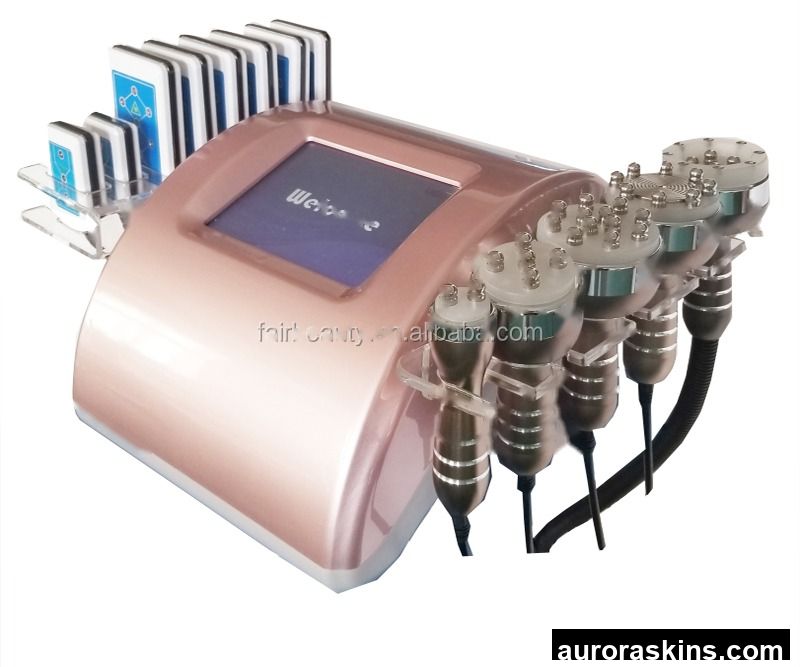 2022 Aurora Skins Salon Equipment Rf Lipo Laser 40k or 80k Cavitation Slimming Machine