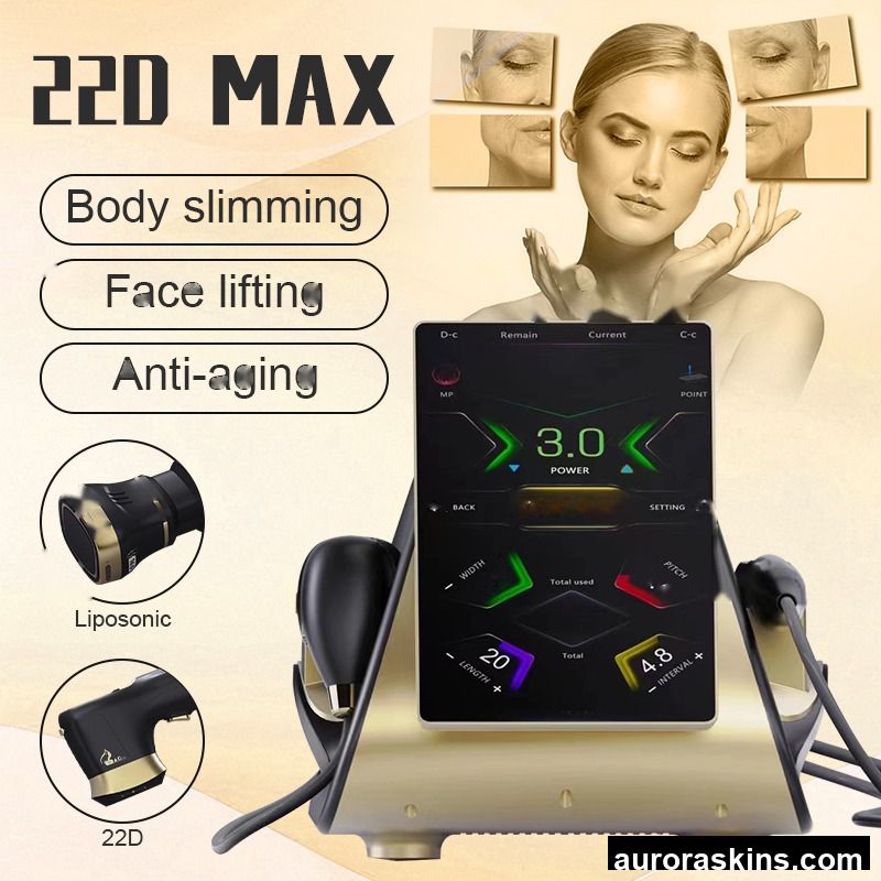 2026 22D MAX Multi-polar RF and 18D Skin Anti-aging Skin Rejuvenation 20000Hz Body Contouring Facial Tightening Beauty Device