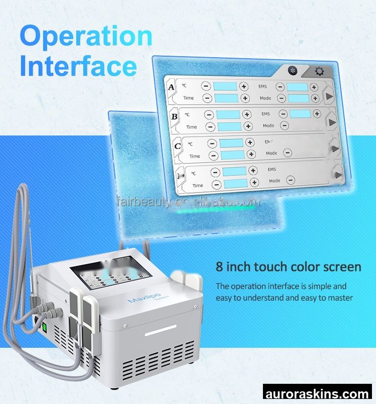 2026 Non-invasive 4 Freezing Pads Fat Reduction and Body Firming 100Hz Skin Tighten Breast Massager Body Shaping Beauty Device