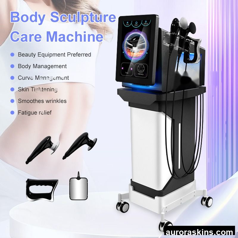 448Khz Tecar Body Slimming Sorness Reduce RET CET Fascia Knife Muscle Relax Lymphatic Drainage Massage Physiotherapy Device