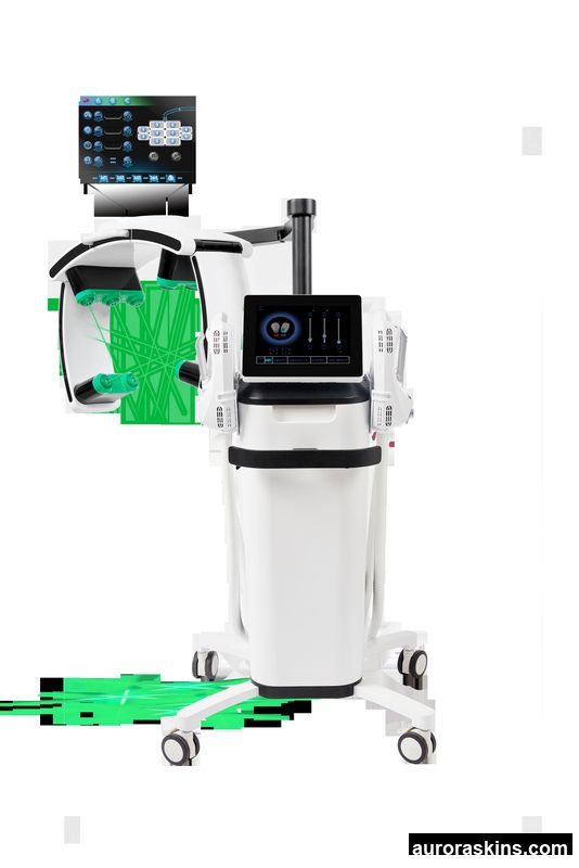 Aurora Skins Upgraded Non-Invasive 10D 532nm Emerald Green Gem Lipolysis Machine Fat Burning Machine with Red Light Custom Available