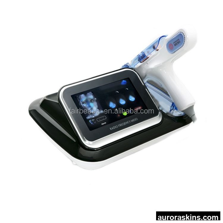Aurora Skins New Product 3 in 1 RF+NANO+MESO Meso Injector Mesotherapy Gun H7
