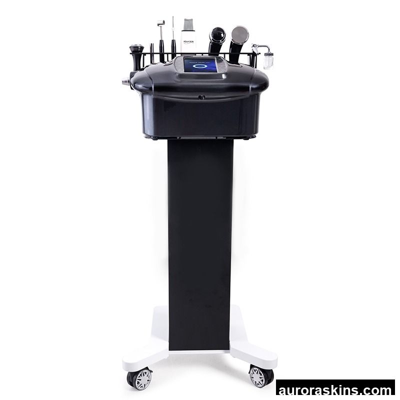 Aqua Skin Facial Deep Cleaning Ultrasonic Skin Scrubber Face Lifting Moisturizing Face Machine for Salon
