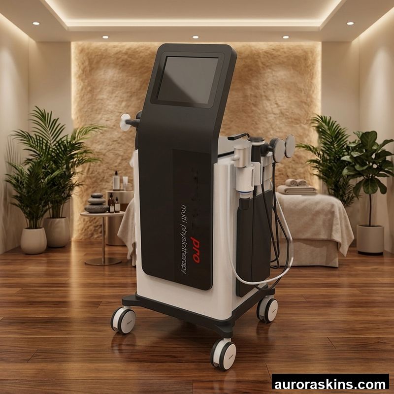Portable 3 in 1 Tecar RET Cet Indiba 448KHz Pain Relief Machine Tecar Physical Therapy Equipment Fat Reducing Machine