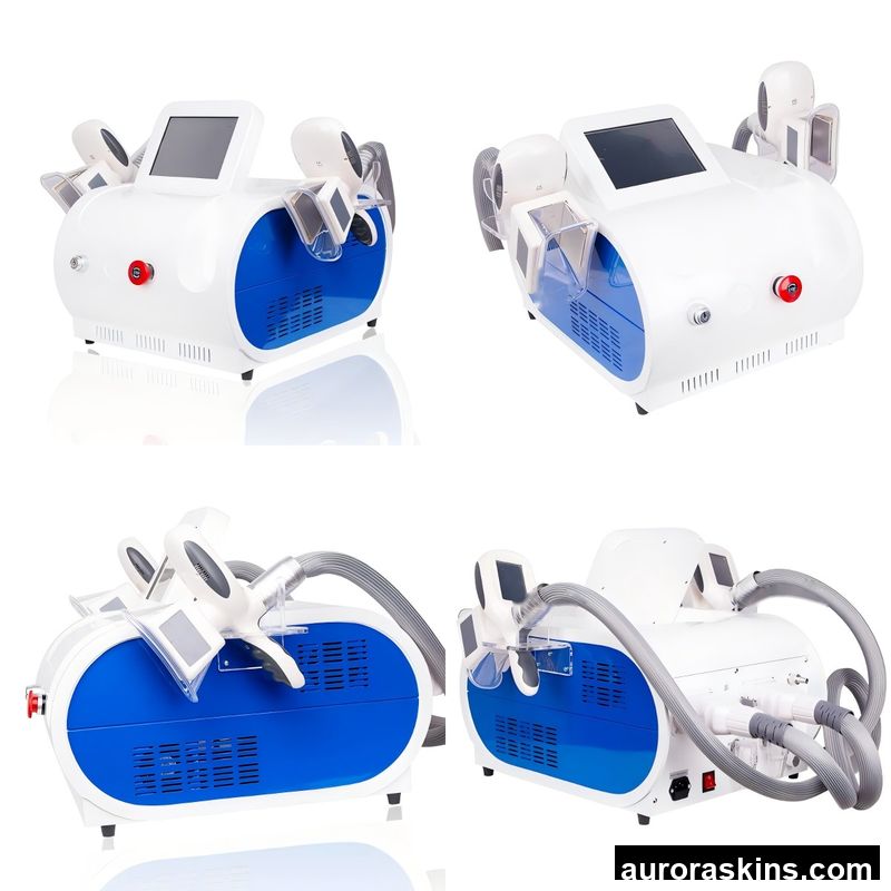 Aurora Skins a 2in1 Face Lift Homeuse Loseweight Beauty Body Shape Vacuum Cupping Ice Cool Slimming CRYO Firming Sculpting Spa Skincare